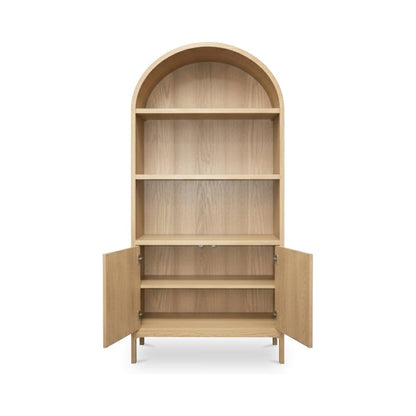 Moes Home - Wilde Display Cabinet Natural - VL-1067-24 view 2