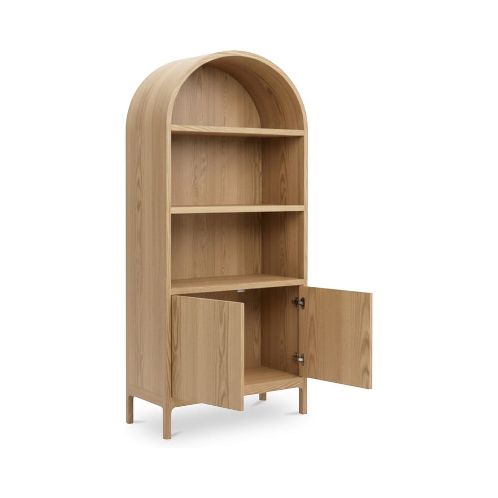 Moes Home - Wilde Display Cabinet Natural - VL-1067-24 view 4