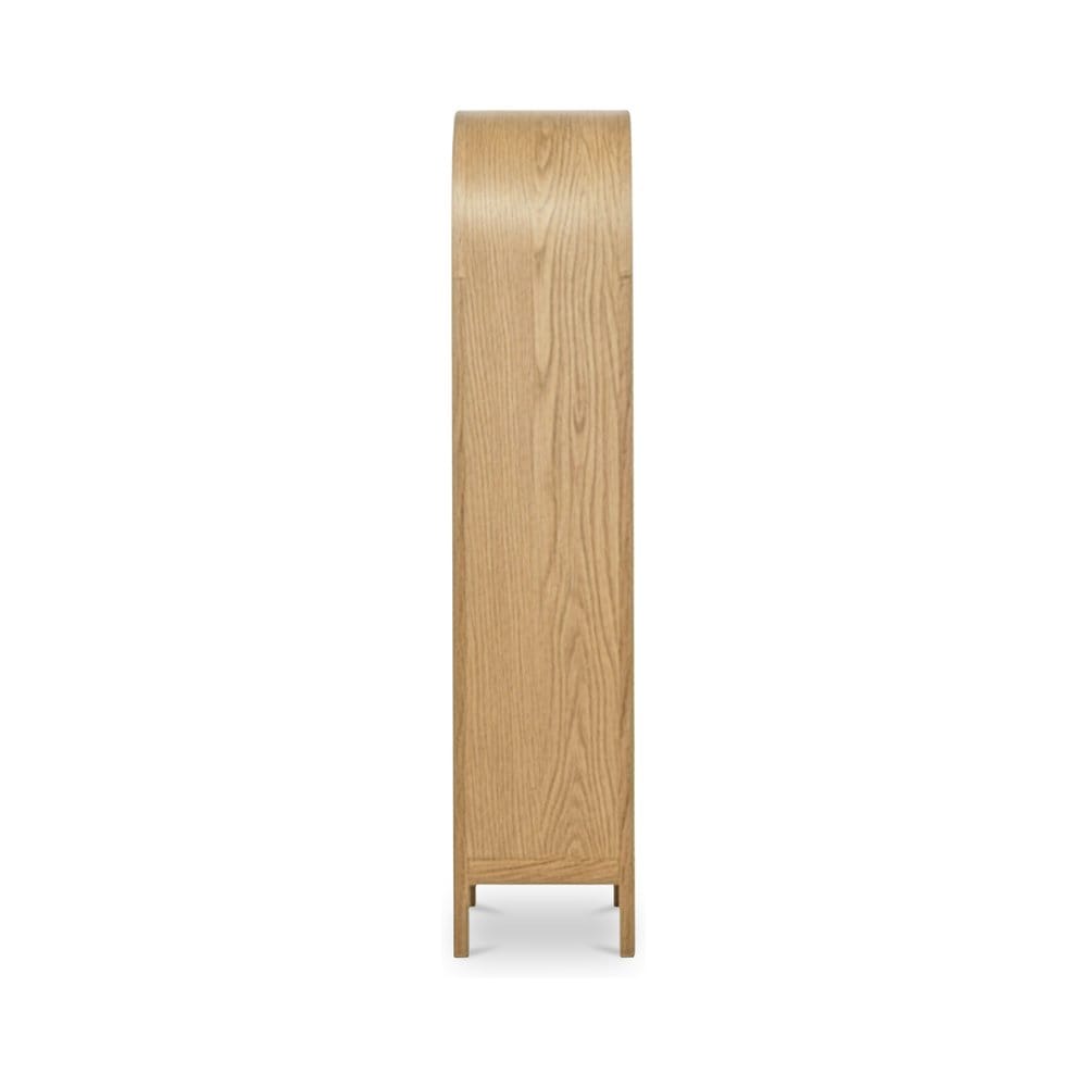 Moes Home - Wilde Display Cabinet Natural - VL-1067-24 view 5