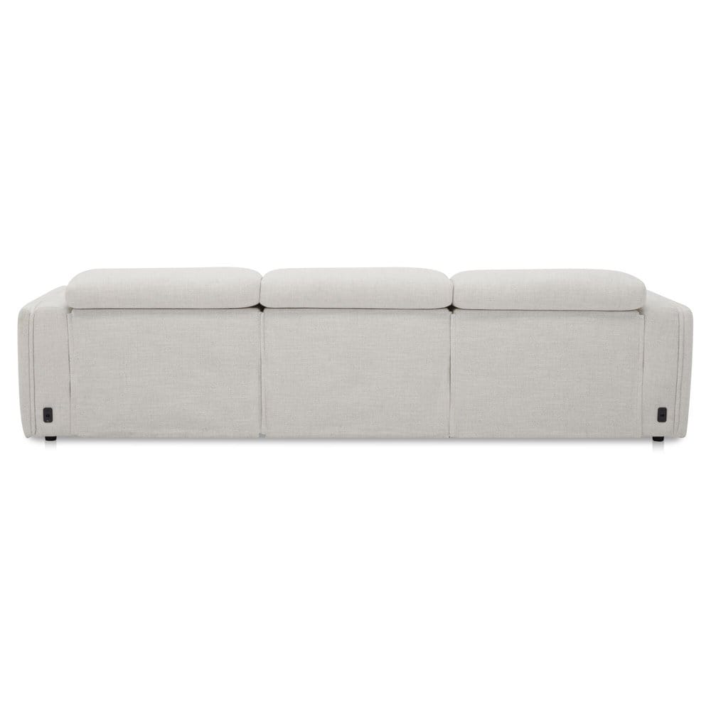 Moes Home - Wilder Power Recliner Sofa Flecked Oat - KQ-1047-34-0-USA view 4
