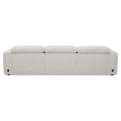 Moes Home - Wilder Power Recliner Sofa Flecked Oat - KQ-1047-34-0-USA view 4