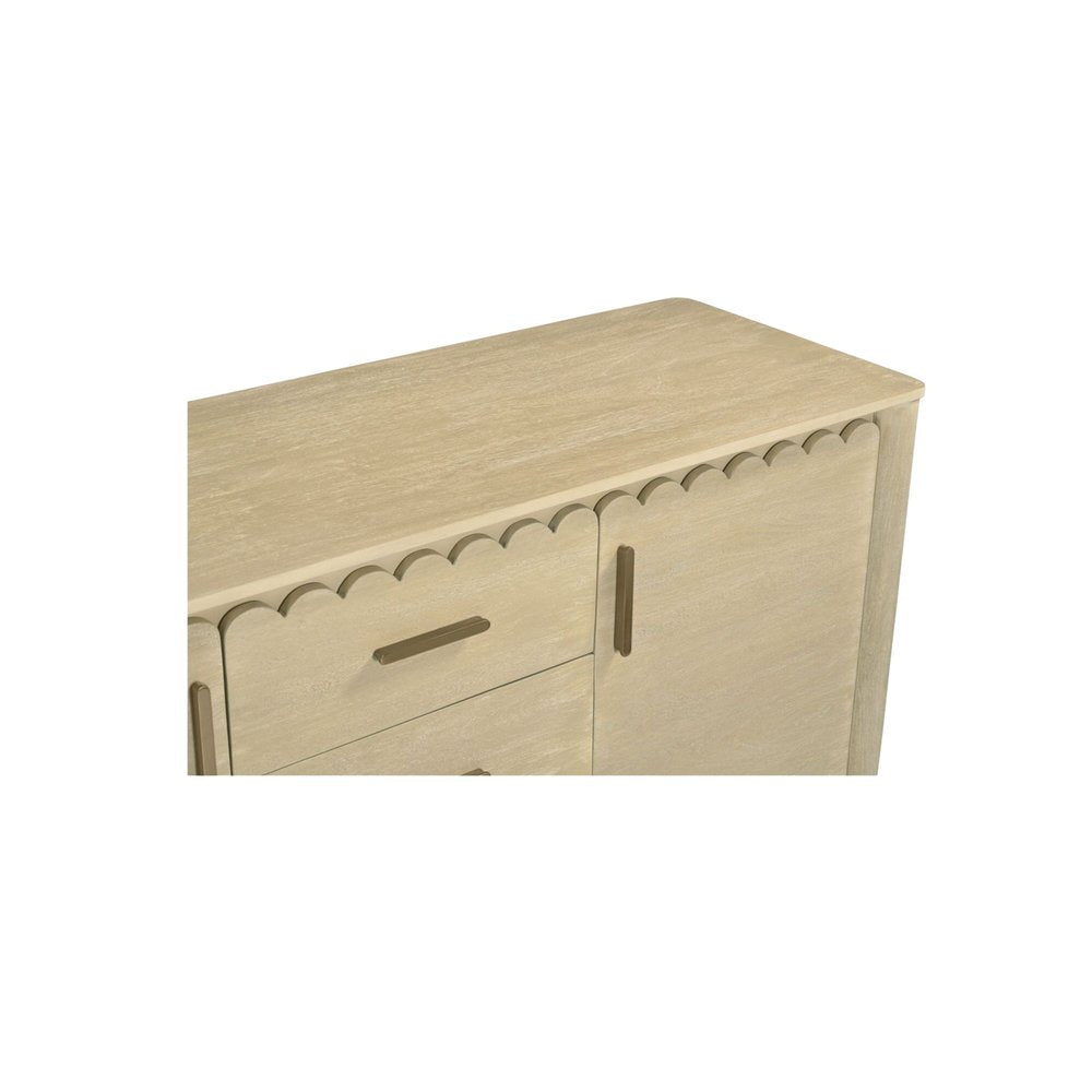 Moes Home - Wiley 3 Drawer Sideboard Natural - GZ-1164-24 view 10