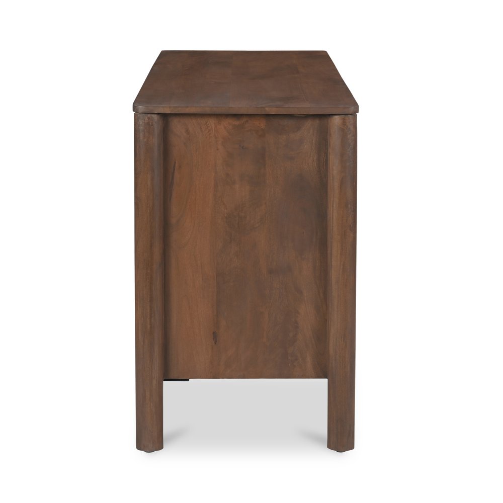 Moes Home - Wiley 3 Drawer Sideboard Vintage Brown - GZ-1164-03 view 7