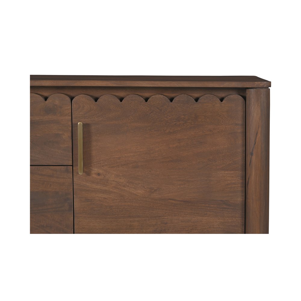 Moes Home - Wiley 3 Drawer Sideboard Vintage Brown - GZ-1164-03 view 11
