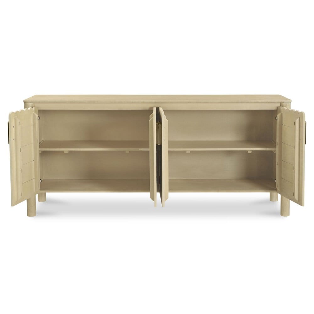 Moes Home - Wiley 4 Door Sideboard Natural - GZ-1165-24 view 2