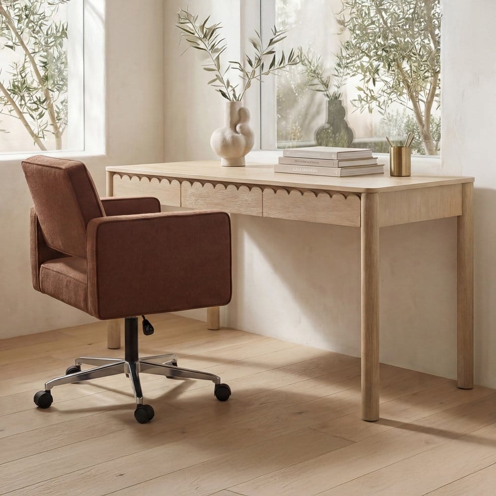 Moes Home - Wiley Desk Natural - GZ-1169-24 view 11