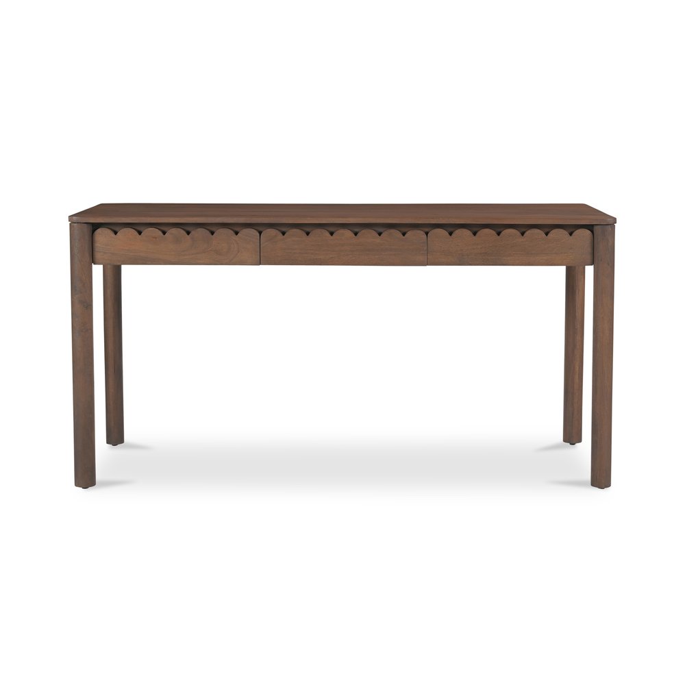 Moes Home - Wiley Desk Vintage Brown - GZ-1169-03 view 1