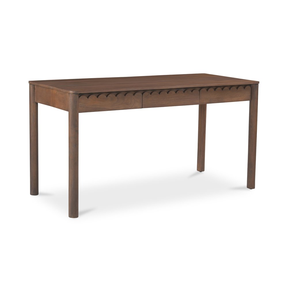 Moes Home - Wiley Desk Vintage Brown - GZ-1169-03 view 4