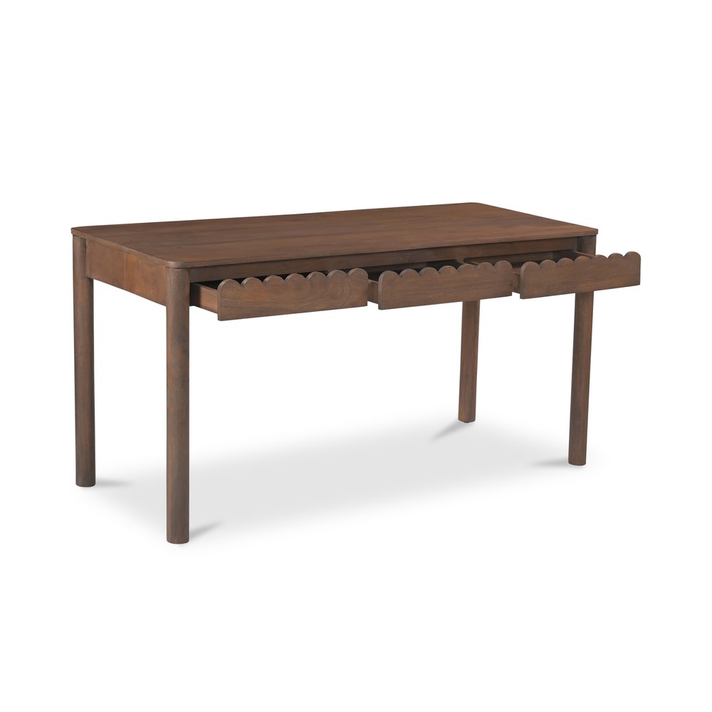 Moes Home - Wiley Desk Vintage Brown - GZ-1169-03 view 5