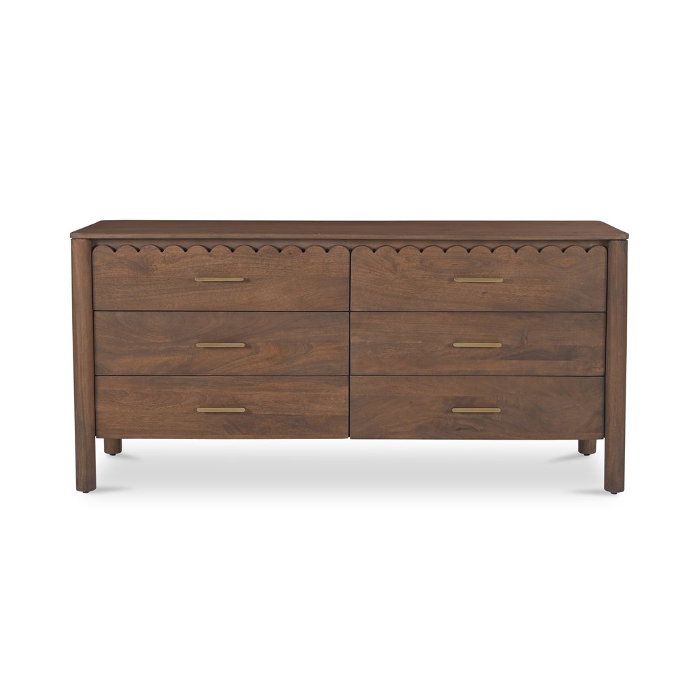 Moes Home - Wiley Dresser Vintage Brown - GZ-1170-03 view 1