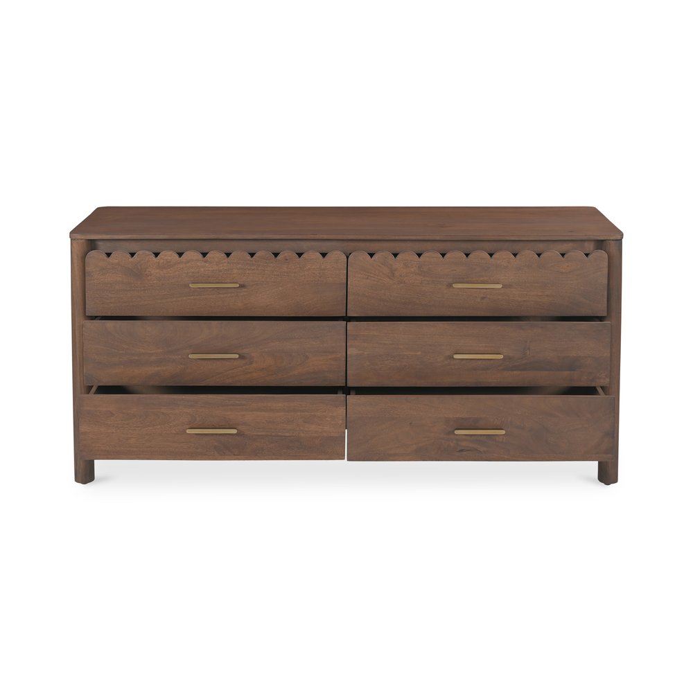 Moes Home - Wiley Dresser Vintage Brown - GZ-1170-03 view 3