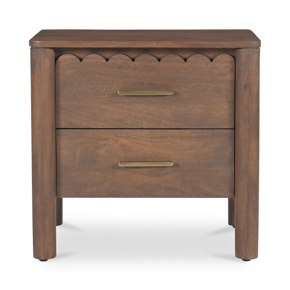 Moes Home - Wiley Nightstand Vintage Brown - GZ-1171-03 view 1