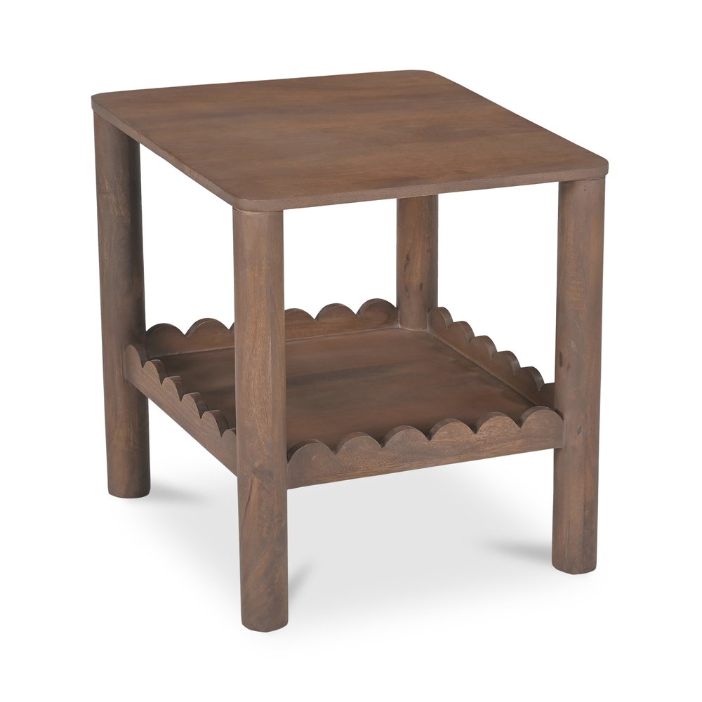 Moes Home - Wiley Side Table Vintage Brown - GZ-1166-03 view 4