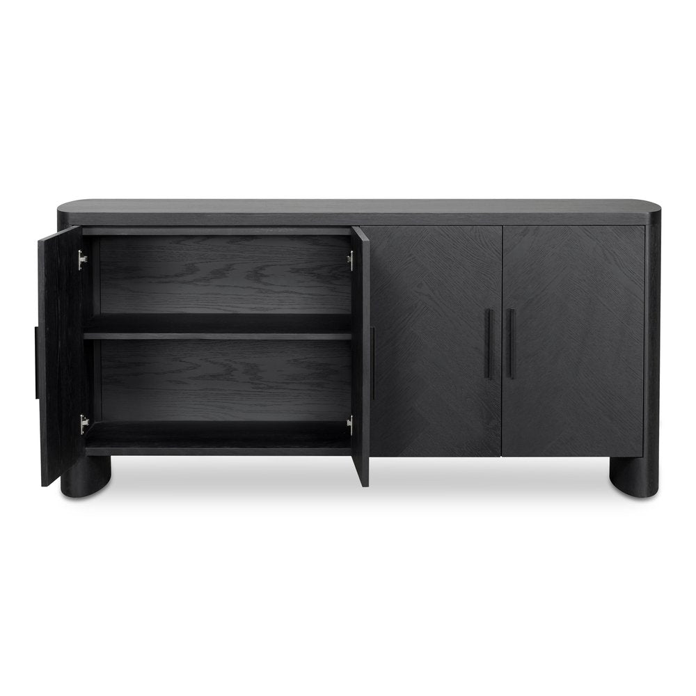 Moes Home - William Sideboard Black - VL-1089-02 view 3