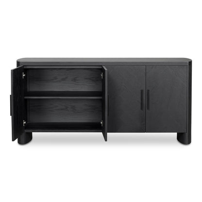Moes Home - William Sideboard Black - VL-1089-02 view 3