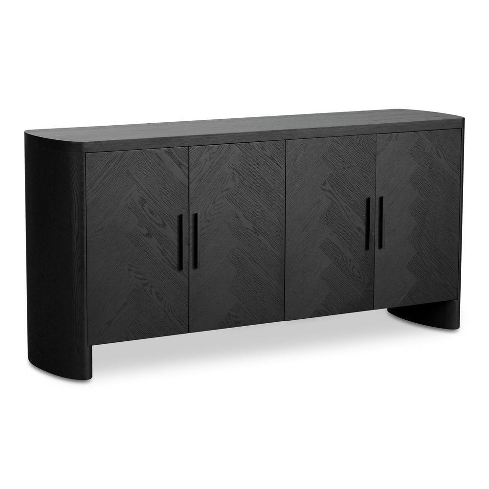 Moes Home - William Sideboard Black - VL-1089-02 view 4