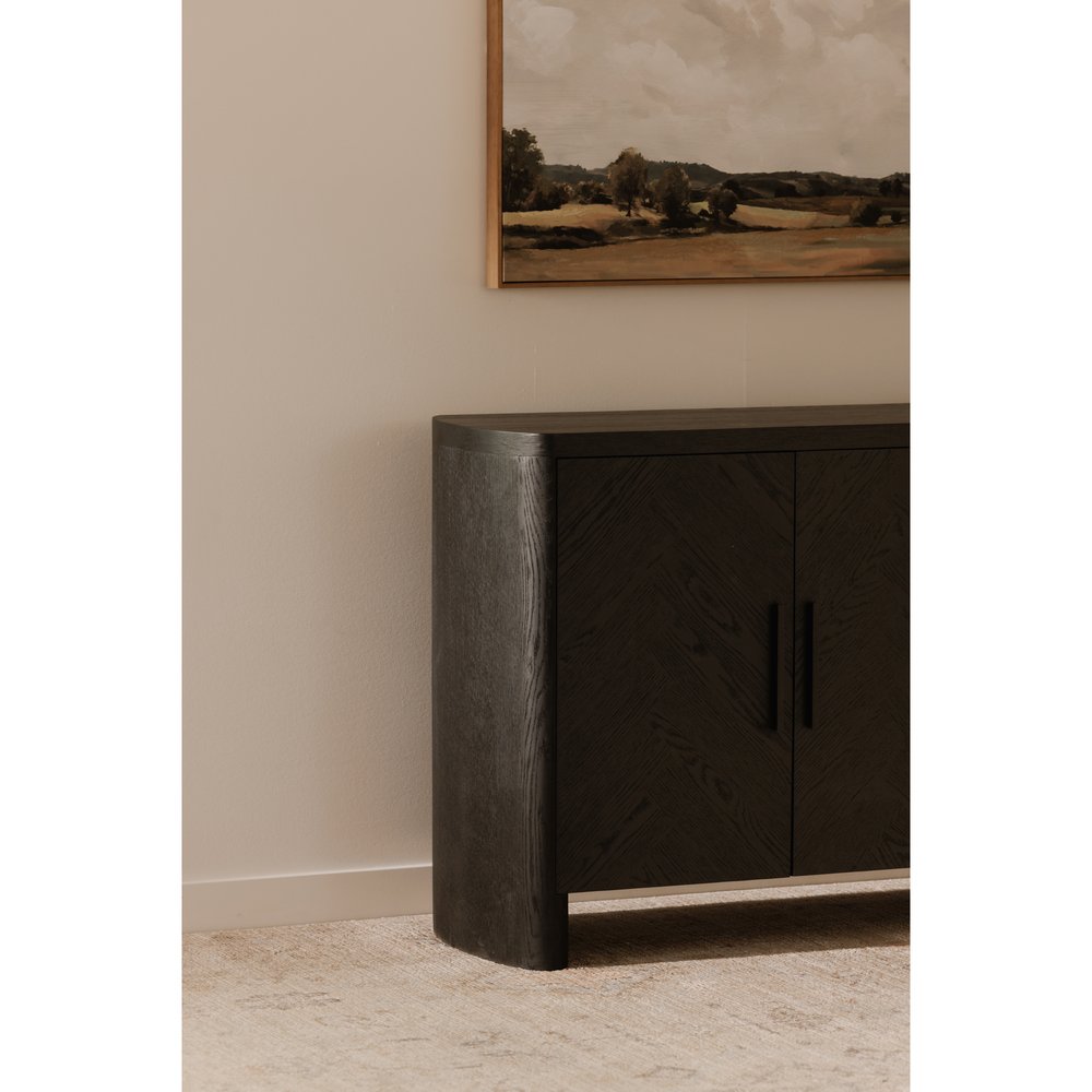 Moes Home - William Sideboard Black - VL-1089-02 view 12
