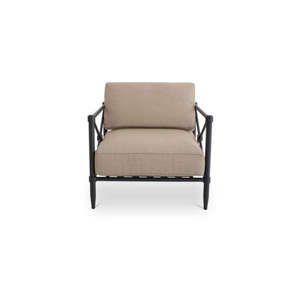 Moes Home - Willow Outdoor Accent Chair Light Brown - VV-1020-21 view 2