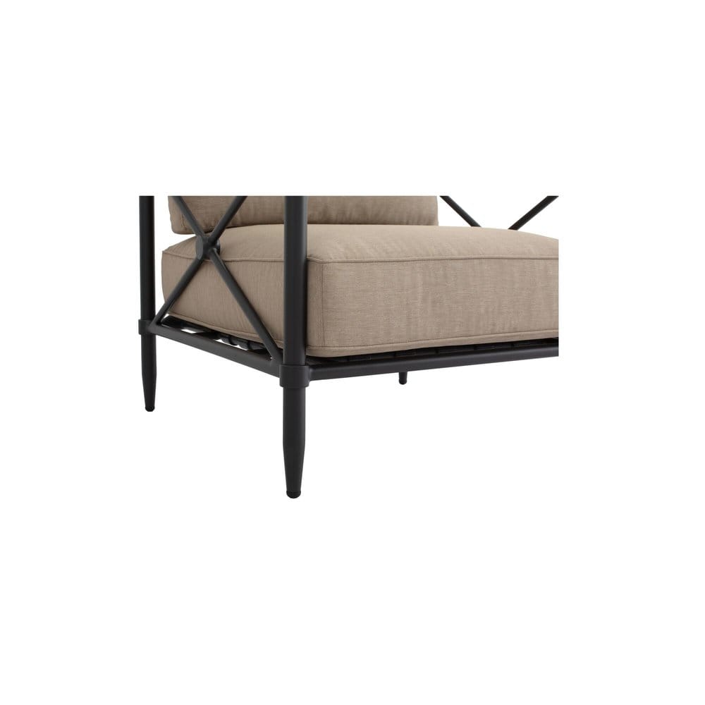 Moes Home - Willow Outdoor Accent Chair Light Brown - VV-1020-21 view 6
