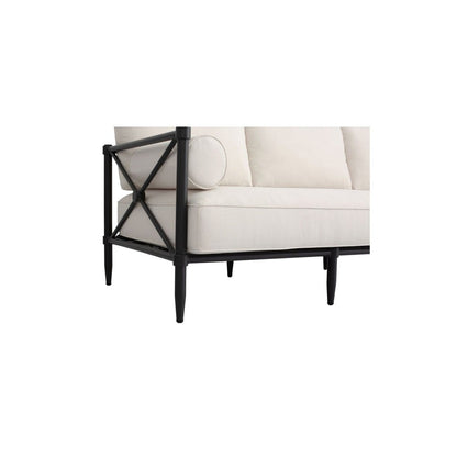 Moes Home - Willow Outdoor Sofa Cream - VV-1021-05 view 6