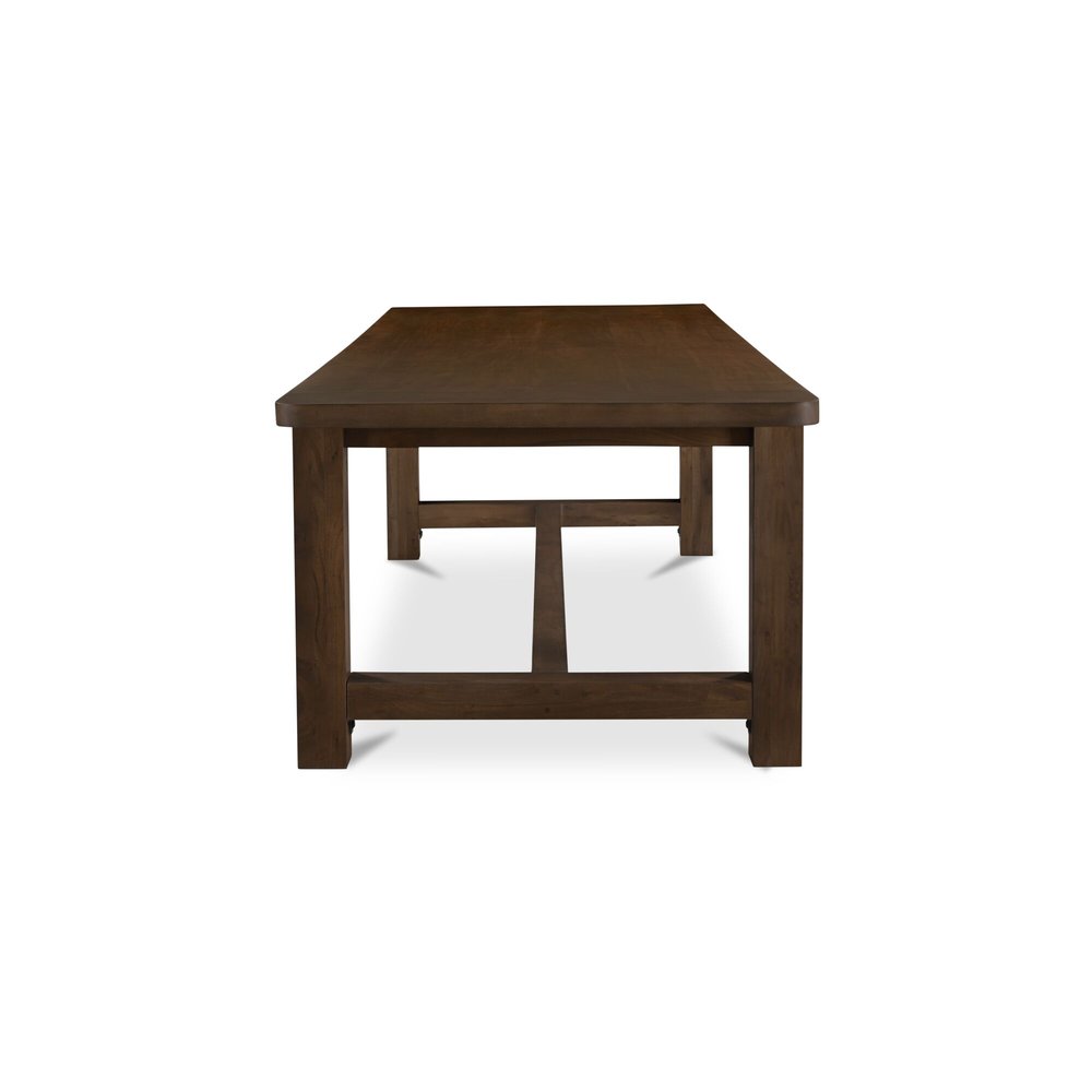 Moes Home - Wilson Dining Table Large Warm Brown - BB-1043-20-0 view 4