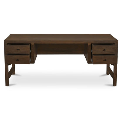 Moes Home - Windsor Desk Dark Brown - BV-1039-20 view 2