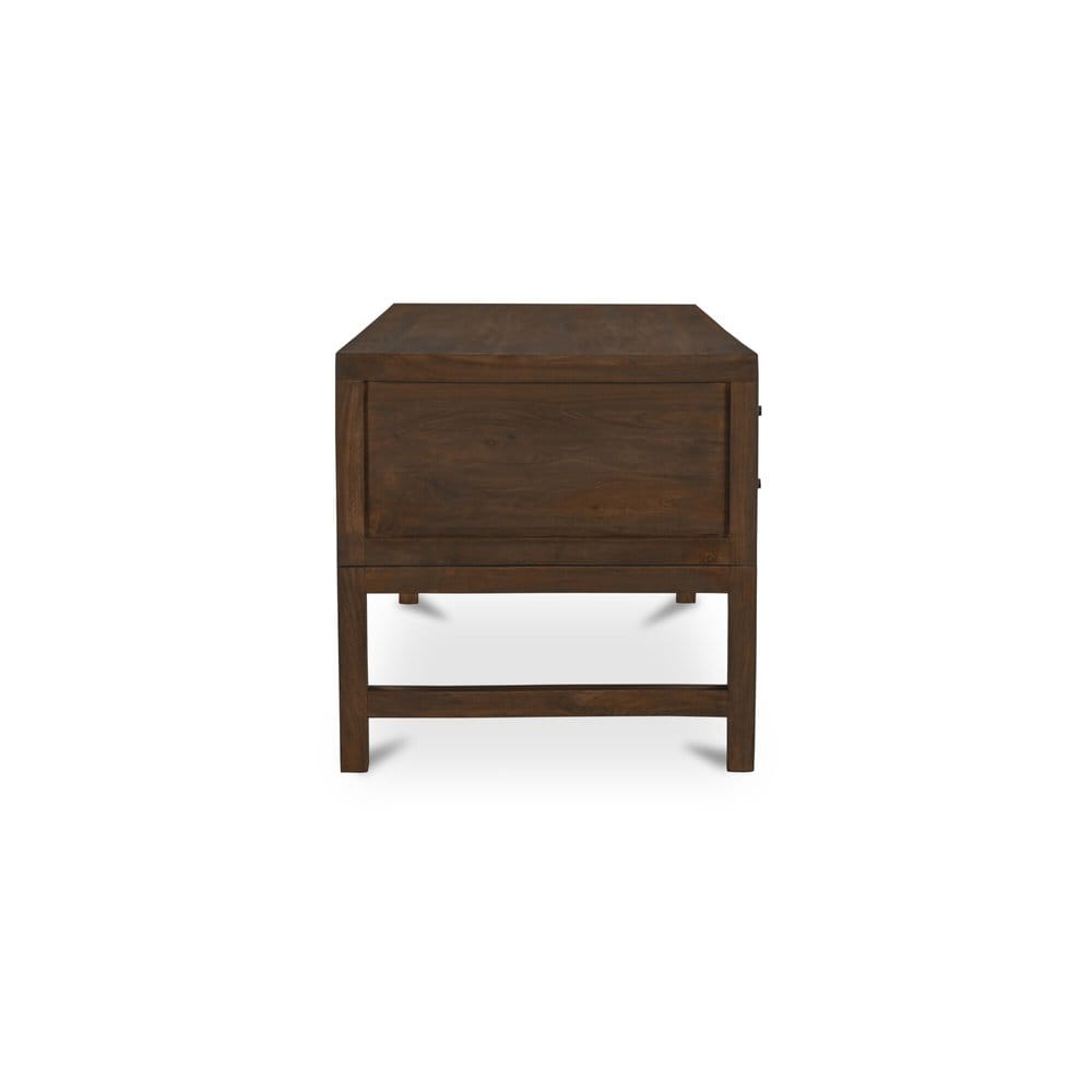 Moes Home - Windsor Desk Dark Brown - BV-1039-20 view 4