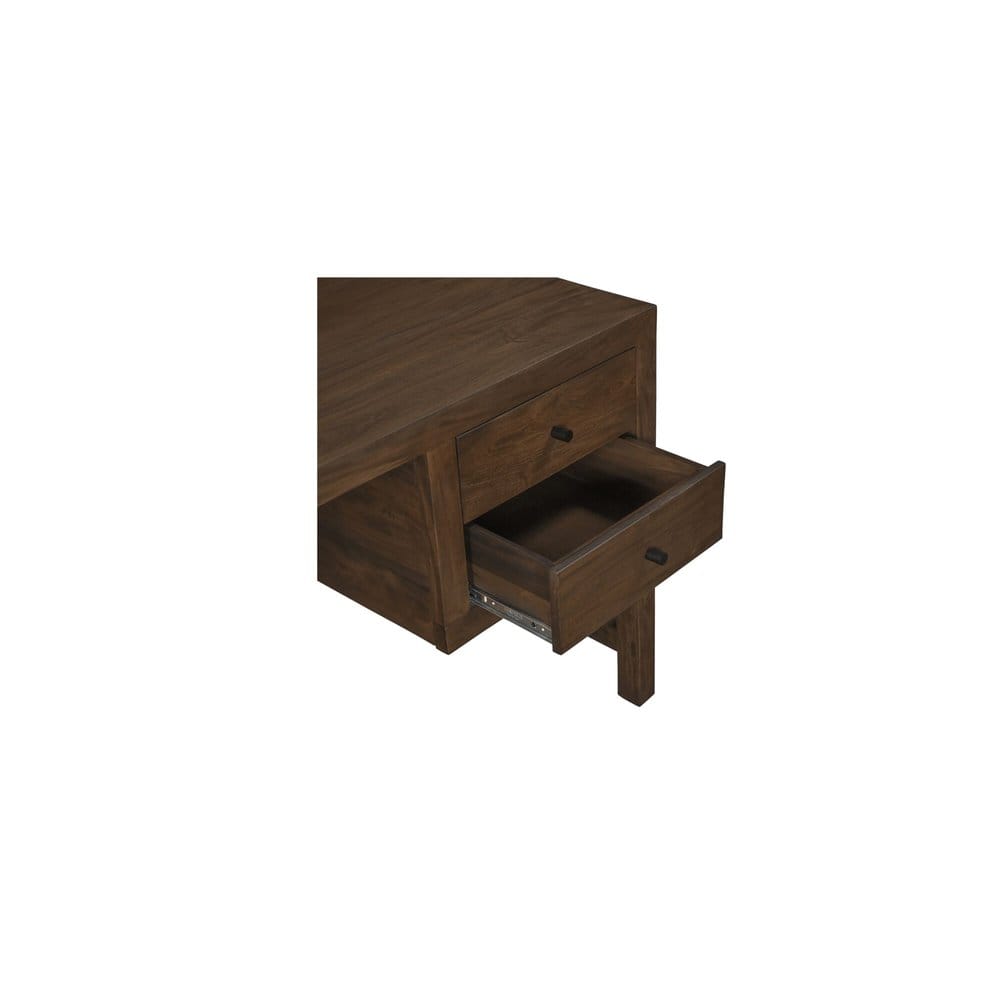 Moes Home - Windsor Desk Dark Brown - BV-1039-20 view 7