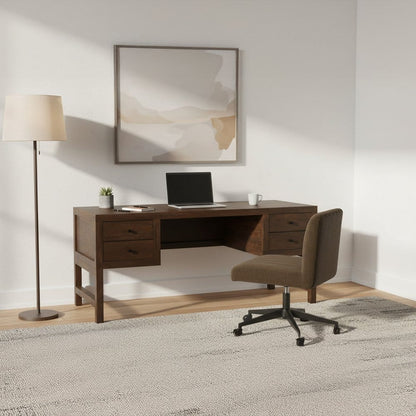 Moes Home - Windsor Desk Dark Brown - BV-1039-20 view 9