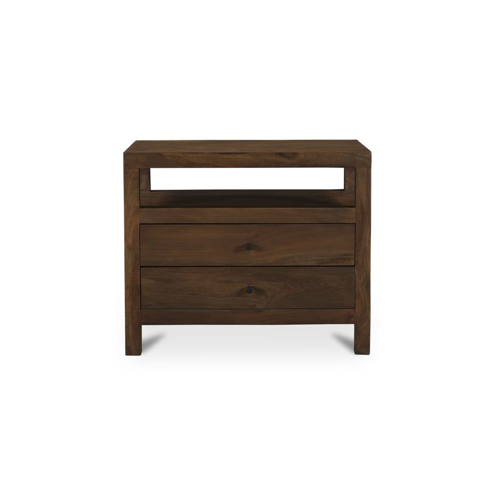 Moes Home - Windsor Nightstand Dark Brown - BV-1036-20 view 1