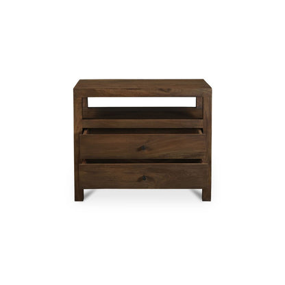 Moes Home - Windsor Nightstand Dark Brown - BV-1036-20 view 2