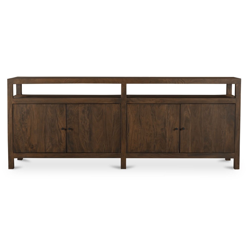 Moes Home - Windsor Sideboard Dark Brown - BV-1038-20 view 1