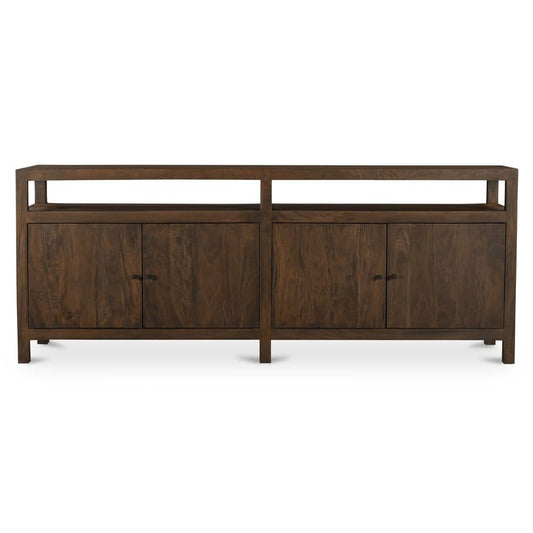 Moes Home - Windsor Sideboard Dark Brown - BV-1038-20 view 1