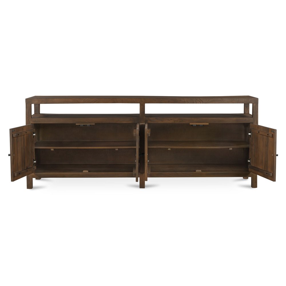 Moes Home - Windsor Sideboard Dark Brown - BV-1038-20 view 2