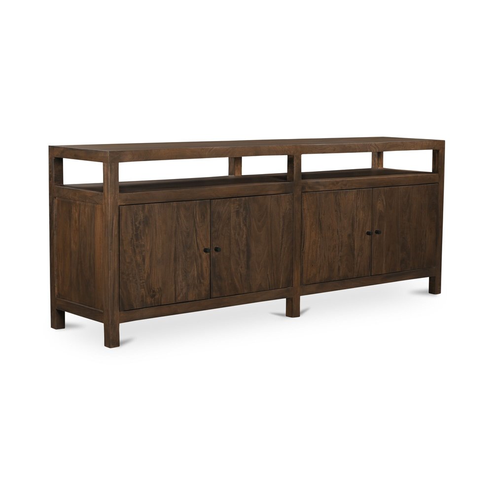 Moes Home - Windsor Sideboard Dark Brown - BV-1038-20 view 3