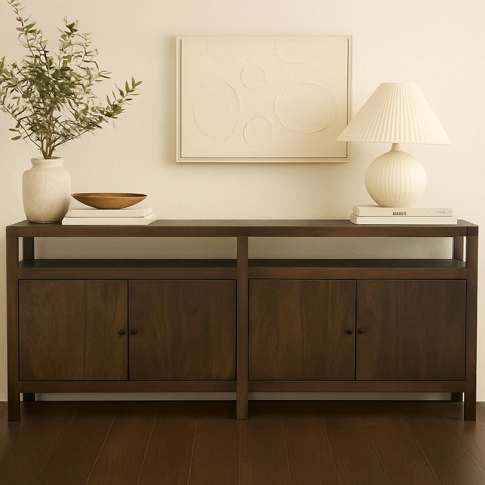 Moes Home - Windsor Sideboard Dark Brown - BV-1038-20 view 9
