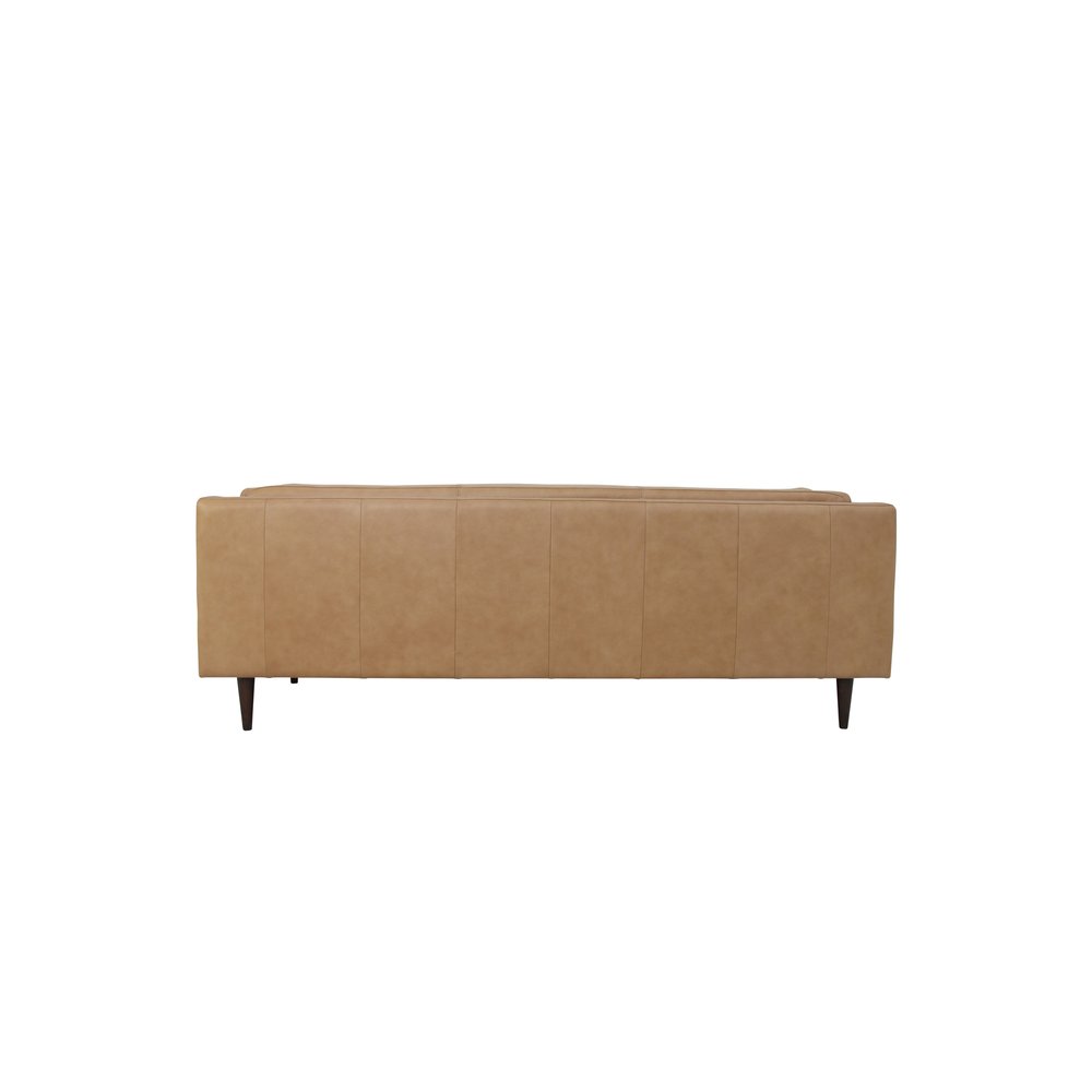 Moes Home - Woods Sofa Tan Leather - XQ-1025-40 view 4