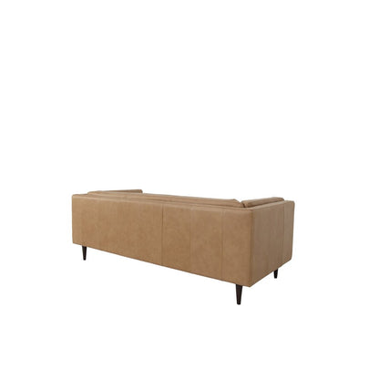 Moes Home - Woods Sofa Tan Leather - XQ-1025-40 view 5