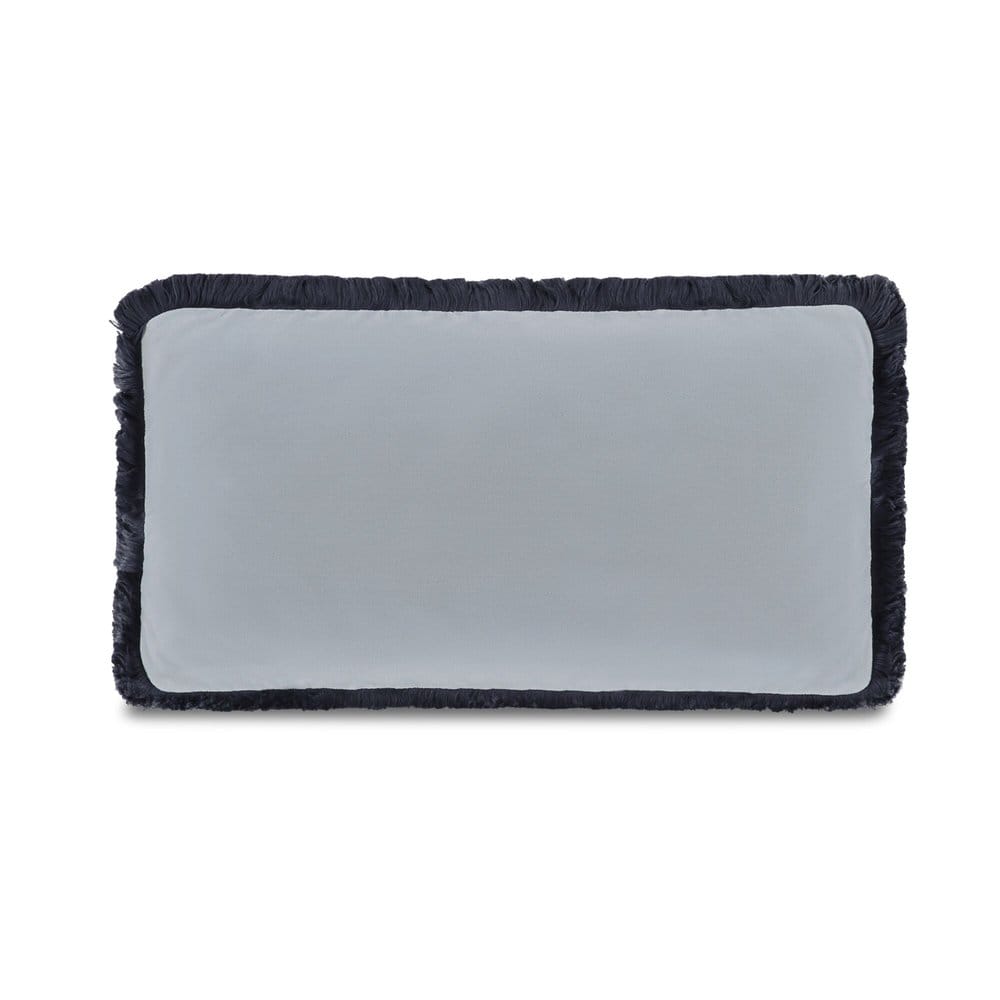 Moes Home - Yasmin Lumbar Cushion Light Blue Faux Mohair - OA-1121-45 view 2
