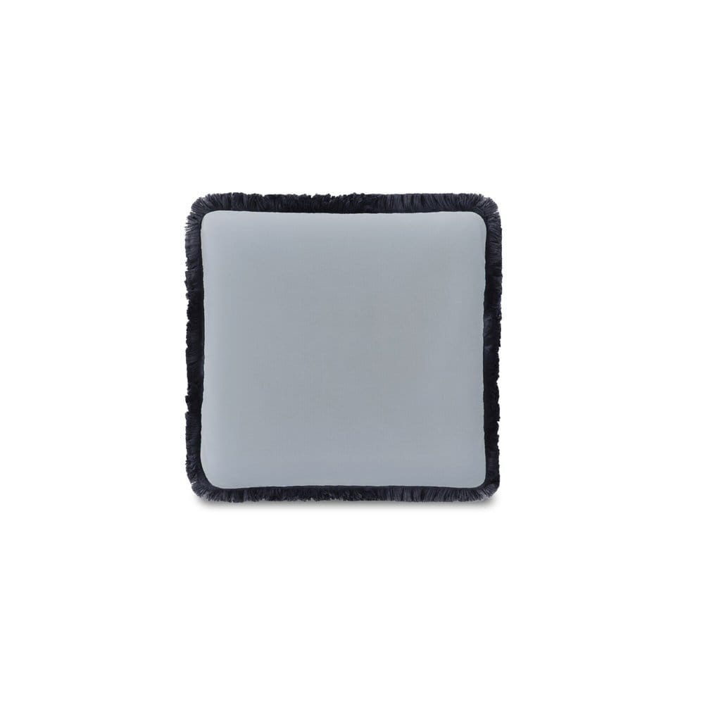 Moes Home - Yasmin Square Cushion Light Blue Faux Mohair - OA-1122-45 view 2