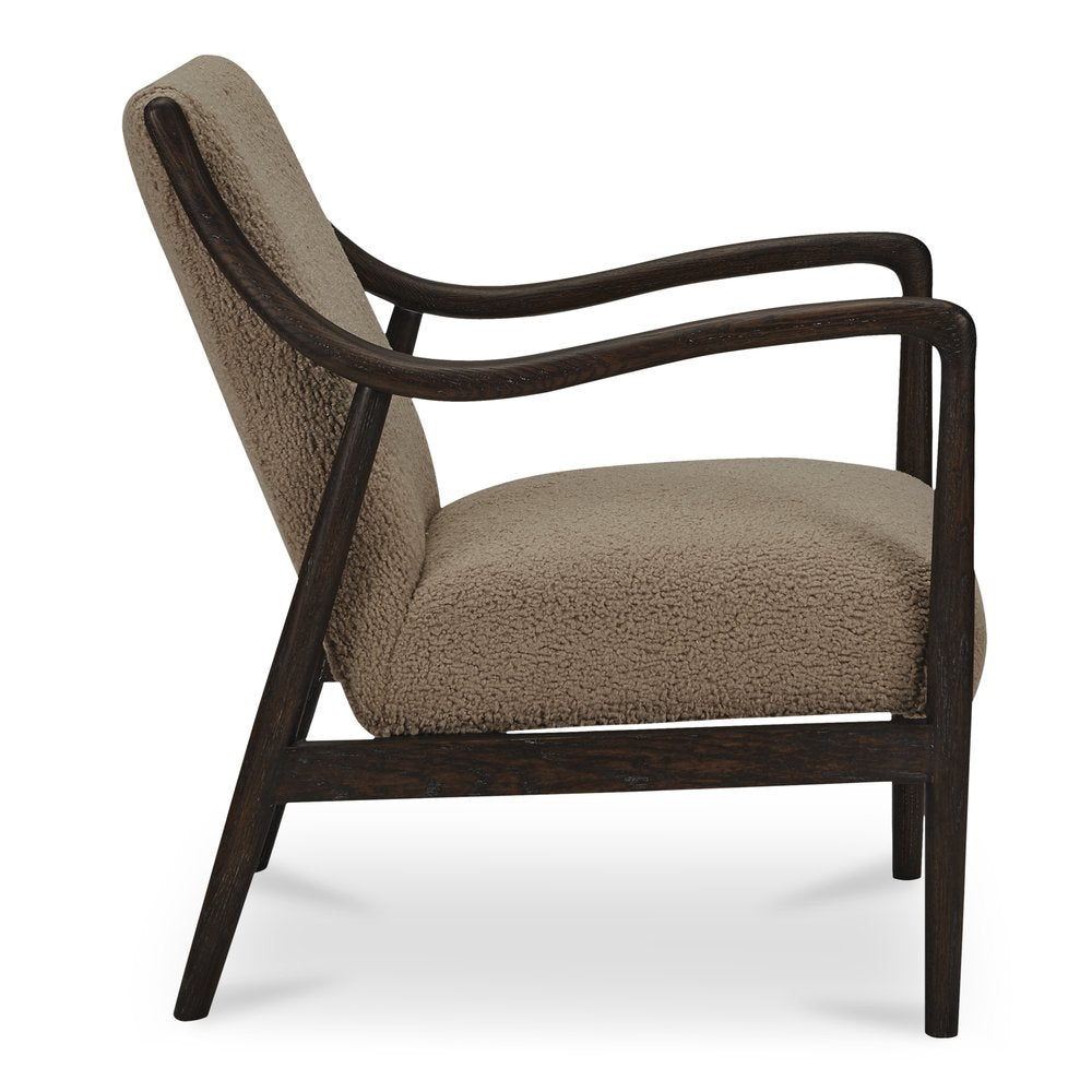 Moes Home - Yates Accent Chair Beige Faux Shearling - ME-1074-34 view 4
