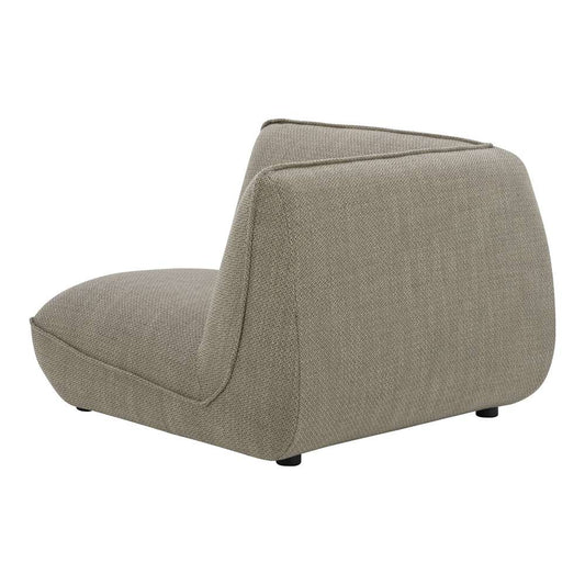 Moes Home - Zeppelin Corner Chair Speckled Pumice - KQ-1012-15 veiw 2