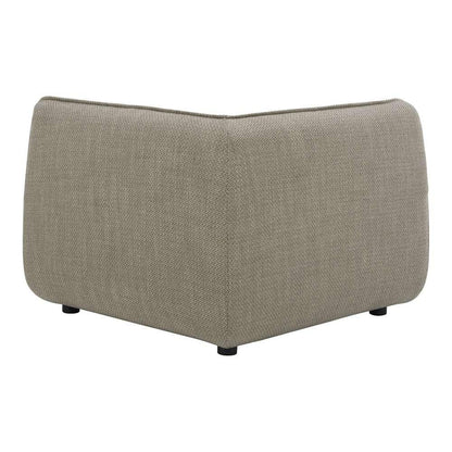 Moes Home - Zeppelin Corner Chair Speckled Pumice - KQ-1012-15 veiw 5