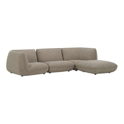 Moes Home - Zeppelin Lounge Modular Sectional Speckled Pumice - KQ-1019-15 veiw 2