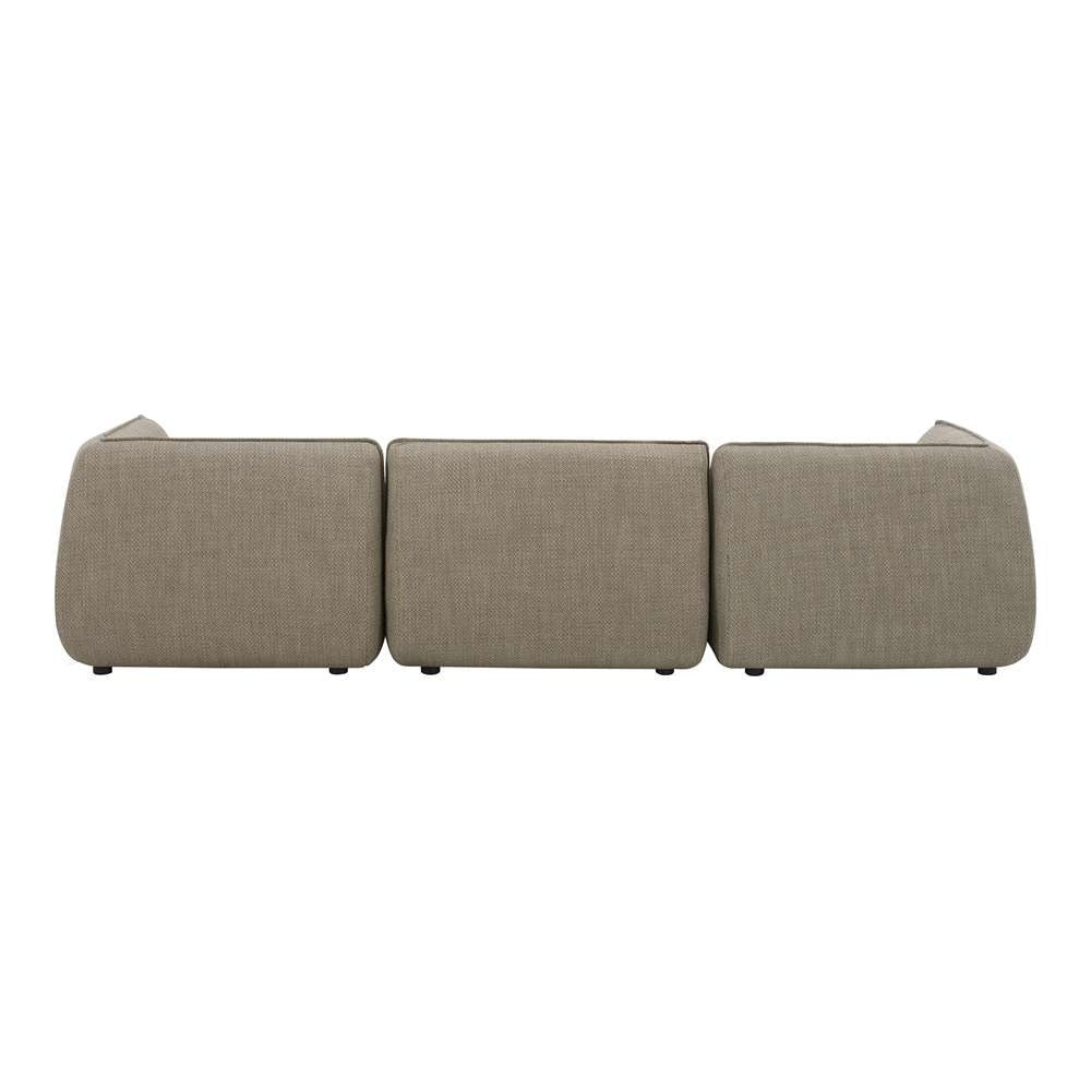 Moes Home - Zeppelin Lounge Modular Sectional Speckled Pumice - KQ-1019-15 veiw 7