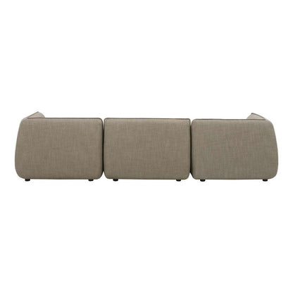 Moes Home - Zeppelin Lounge Modular Sectional Speckled Pumice - KQ-1019-15 veiw 7