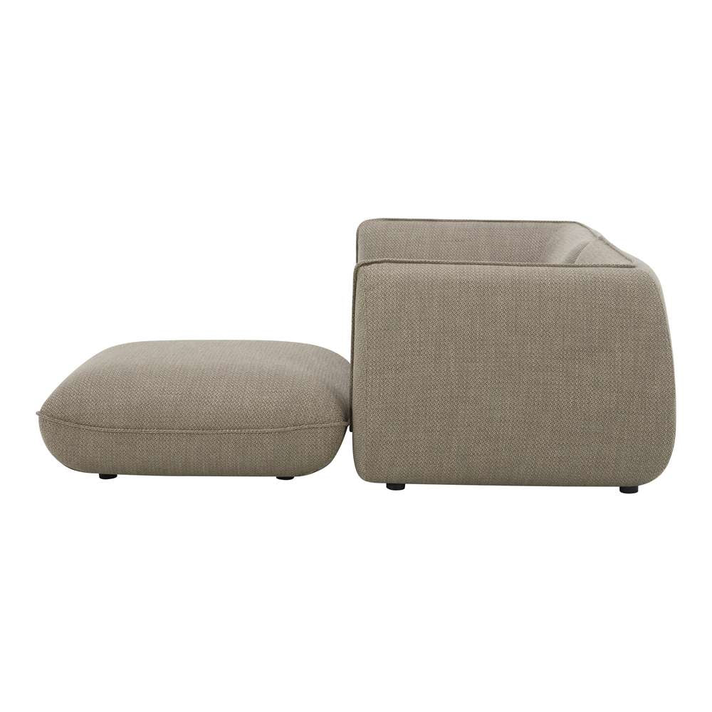 Moes Home - Zeppelin Nook Modular Sectional Speckled Pumice - KQ-1017-15 veiw 4