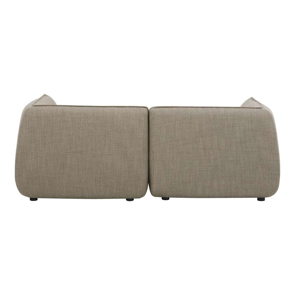 Moes Home - Zeppelin Nook Modular Sectional Speckled Pumice - KQ-1017-15 veiw 5