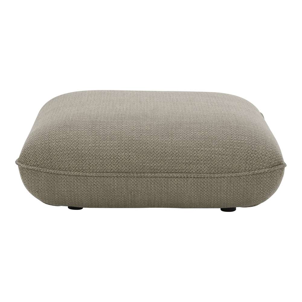 Moes Home - Zeppelin Ottoman Speckled Pumice - KQ-1014-15 veiw 1