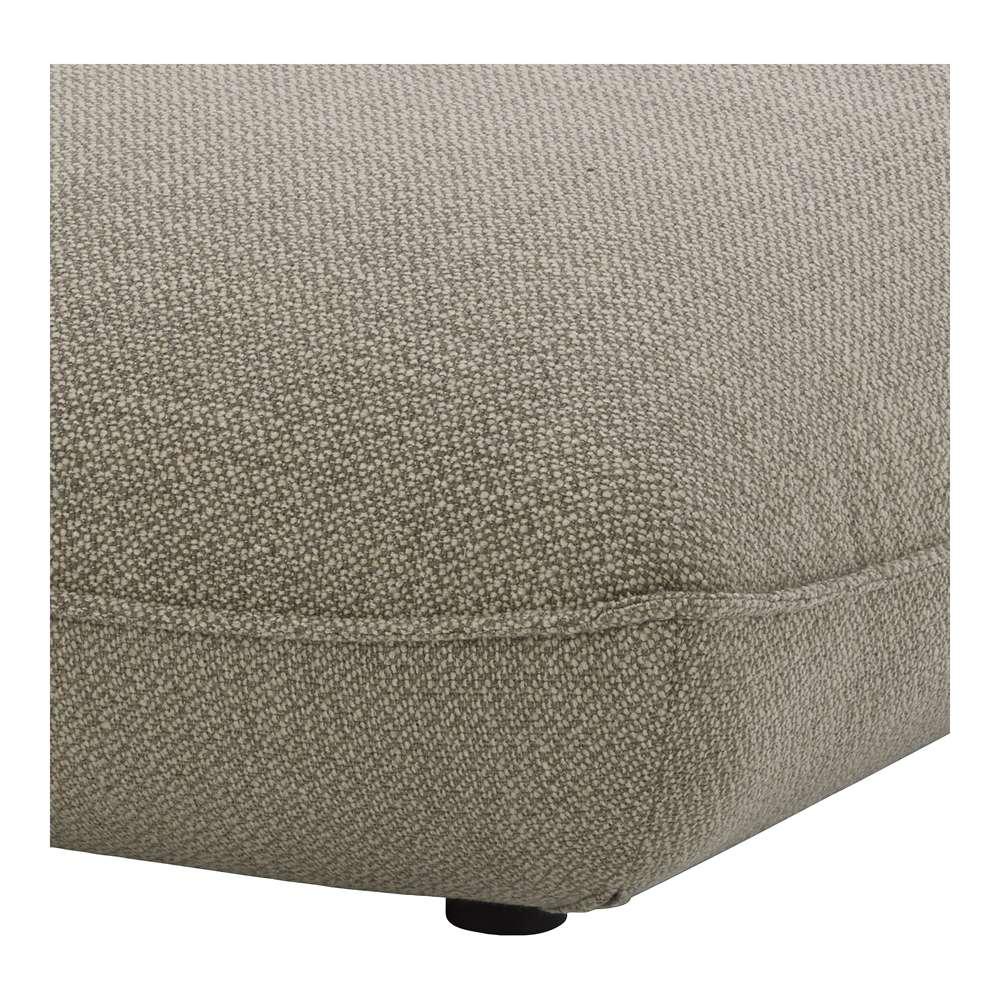 Moes Home - Zeppelin Ottoman Speckled Pumice - KQ-1014-15 veiw 3